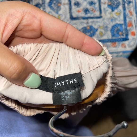 Smythe | CASCADE BLOUSE IN BLUSH SIZE: small - Picture 4 of 4